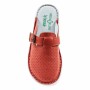 Saboti medicali femei,SALMON din piele naturala , Med-Line BR128SALMON